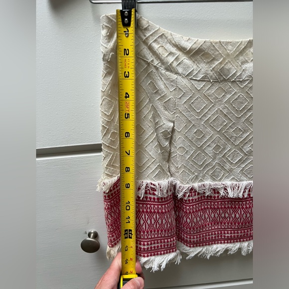 NWT Vintage Chloe Oliver fully lined Blended Ideas skirt with fringe in sz S - Picture 4 of 8